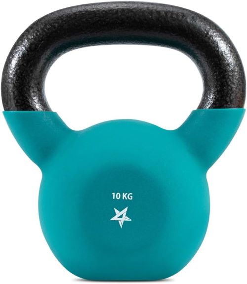 Yes4All 2-20kg Pesa Rusa de hierro fundido con revestimiento de neopreno