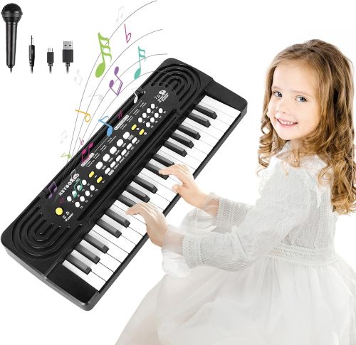  Teclado Electrónico Piano para Infantil y Principiantes