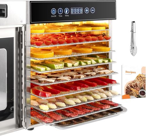  Kwasyo Deshidratador de Alimentos Acero Inoxidable Libre de BPA