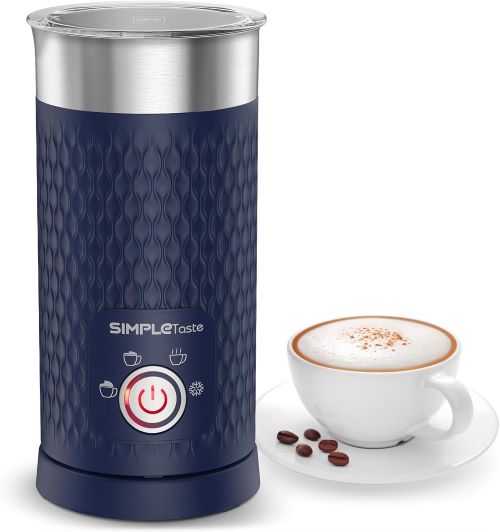 SIMPLETaste Espumador de leche, vaporizador eléctrico 4 en 1