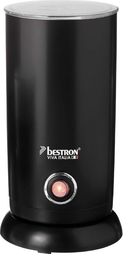  Bestron Espumador de Leche Eléctrico, Viva Italia, Inalámbrico, 550 W