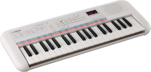 YAMAHA Remie (PSS-E30) Teclado Portátil con 37 Mini Teclas, Blanco