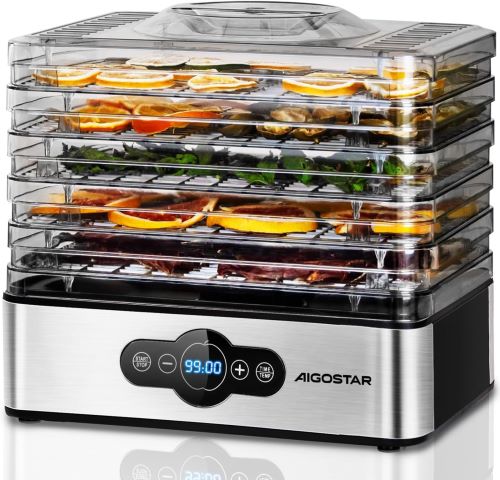 Deshidratador de Alimentos 240W Aigostar Crispy