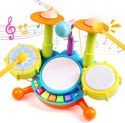 Symiu Juguetes Niños 1 Año - Bateria Ideas Regalo Niño 1 2 Año Tambor Infantil