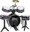 Claudio-Reig-Bateria-Flash-con-microfono-ritmos-y-luces