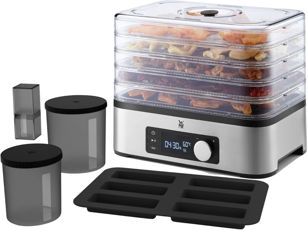  WMF Kitchenminis - Deshidratadora Snack To Go, 250 W con 5 bandejas