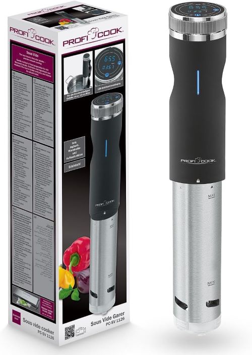 ProfiCook® Sous Vide Stick función mantener caliente y descongelar