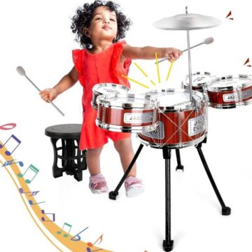 Mejores baterías musicales infantiles. Características, ventajas y precios