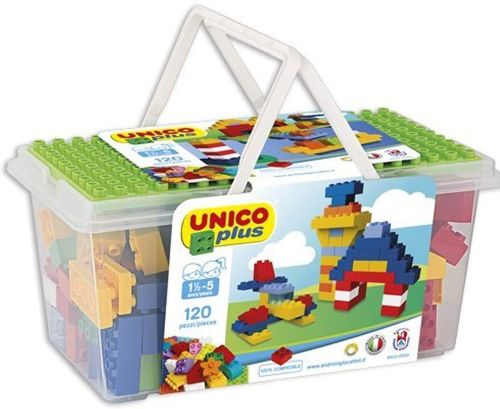 .Falomir- Contenedor Juego de construcción, 18 meses