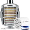 iSpring SF2S Filtro de Ducha de 33 Etapas, Filtro Universal de Alta Capacidad