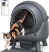 Arenero Gatos Autolimpiable FEELNEEDY Caja de Arena Sin Olor