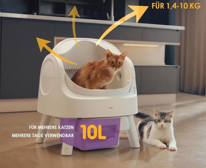 Areneros automáticos autolimpiables para gatos guia 2