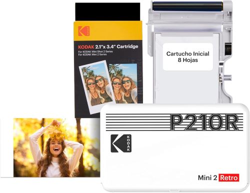 1. KODAK Mini 2 Retro Navidad Regalos 4Pass