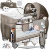 KIDIZ® Cuna de bebé 3 en 1 Cama de Viaje, Combi Set
