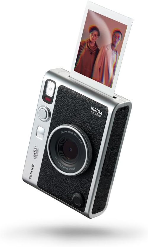 instax Mini EVO Black-C. Cámara e Impresora con Pantalla