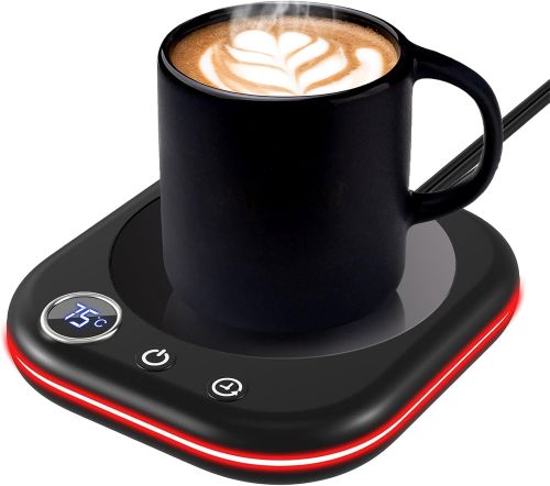 Calentador de Tazas, Calentador de Café de Sobremesa con 3 Modos de Temperatura