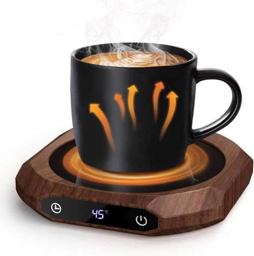 Calentador de café, calentador de café eléctrico para el escritorio con 3 ajustes de temperatura