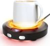 Accwork Mini Calentador de Taza Café, Calentador de Bebidas Calienta Leche (