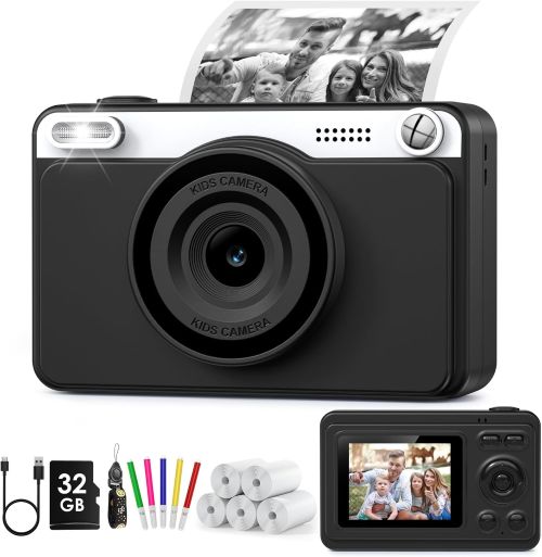 Camara Fotos Infantil Instantanea,HD 1080P