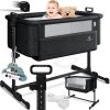 KESSER® Cama supletoria Hubi 3en1, colecho para bebé con colchón Blando