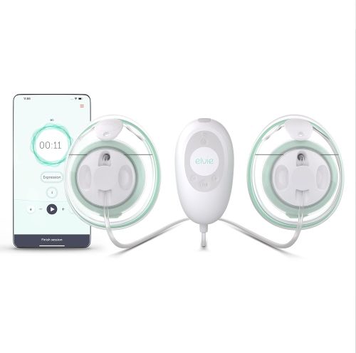 Elvie Stride 1.0 Doble – Sacaleches Eléctrico Doble Manos Libres