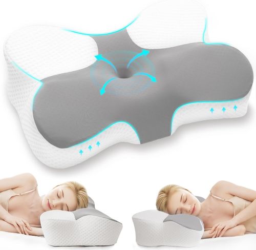 Z-hom Almohada Cervicales y Cuello, Cómoda y Ergonómica