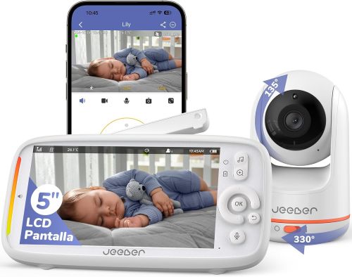 2K-3MP Camara Vigilancia Bebe con App Movil