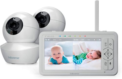 Babysense Monitor de Bebé de Pantalla Dividida HD de 5