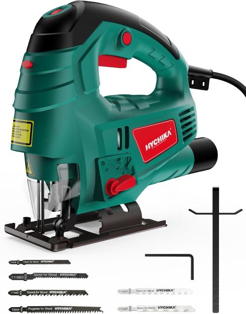 HYCHIKA Sierra de Calar 800W, Caladora con Láser