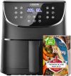 Cosori Freidora de Aire 5.5L Interior Metálico Real, Air Fryer