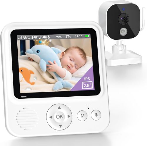 Vigilabebes con Cámara, Camara Vigilancia Bebe Inteligente