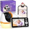 BURNNOVE 4.3 Camara Vigilancia Bebe Vigilabebes con WiFi y App