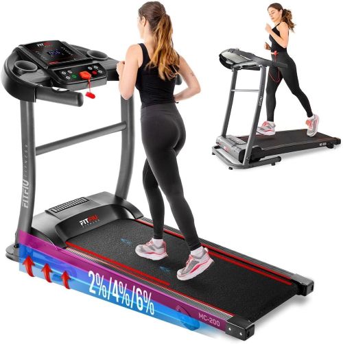FITFIU Fitness Cinta de Correr Plegable, 1500W 14km h