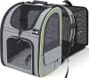 Pecute Mochila Gato＜6kg Mochilas para Gatos y Perro Transportin