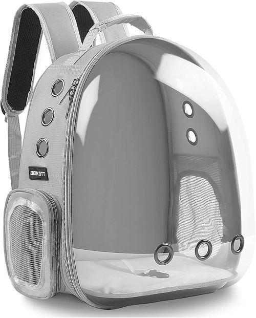 BEIKOTT Mochila para gatos, mochila para perro