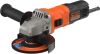 BLACK+DECKER Amoladora angular compacta con cable de 15mm 710W, BEG010-QS