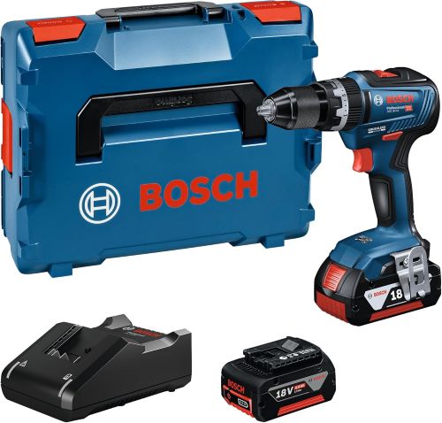 Bosch Professional 18V System taladro con percusión a batería GSB 18V-55
