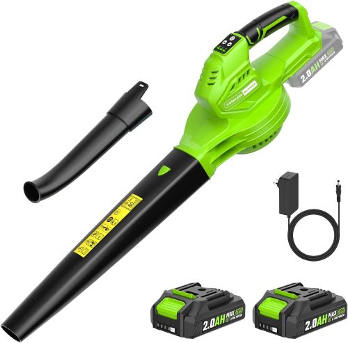 Soplador de Hojas, 20V de 2×2.0Ah con Batería