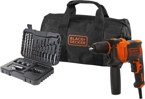 BLACK+DECKER Taladro percutor con cable 710W