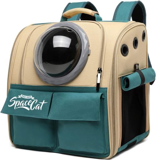 Galatée Mochila para Gatos, Mochila para Mascotas Mochila De Burbujas