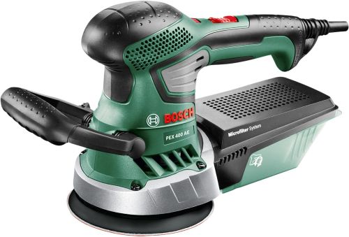  Bosch Lijadora excéntrica PEX 400 AE (370 vatios, en maletín de transporte)