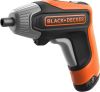 BLACK+DECKER Atornillador a Batería 3.6V, Batería de litio 1.5Ah
