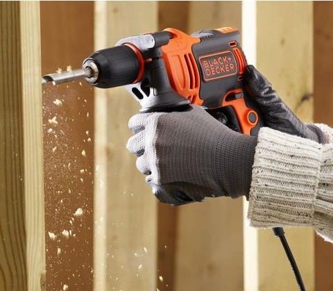 Taladro percutor BLACK+DECKER 710W guia 1