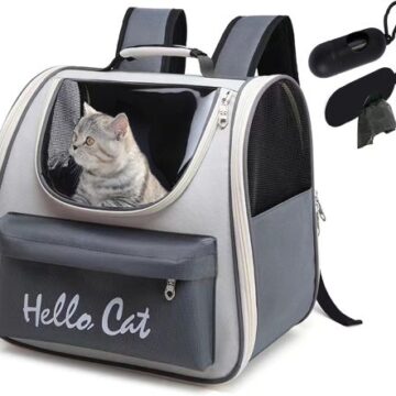 Mejores 9 mochilas para gatos. Características, opiniones y precios