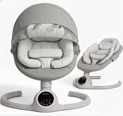 BEBE2LUXE Alpha Silla Mecedora Eléctrica para Niños