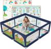  JUPPLIES Parque Infantil Bebe 120x120cm + Alfombra Bebe
