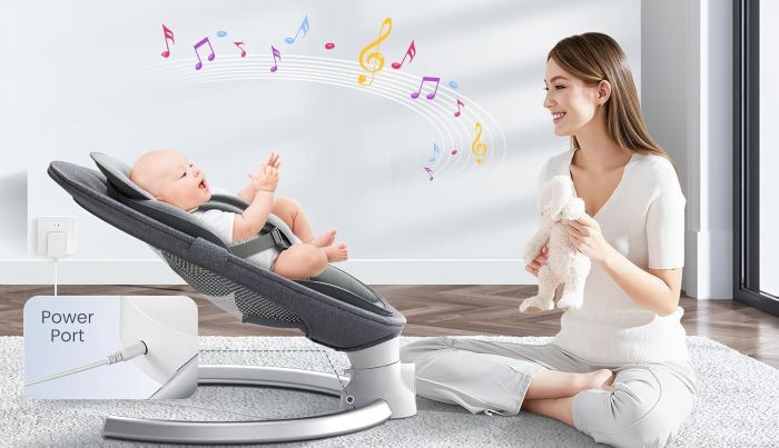 columpio electrico bebe
