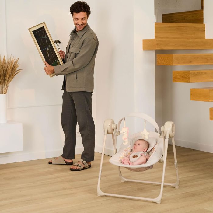 columpio electrico bebe